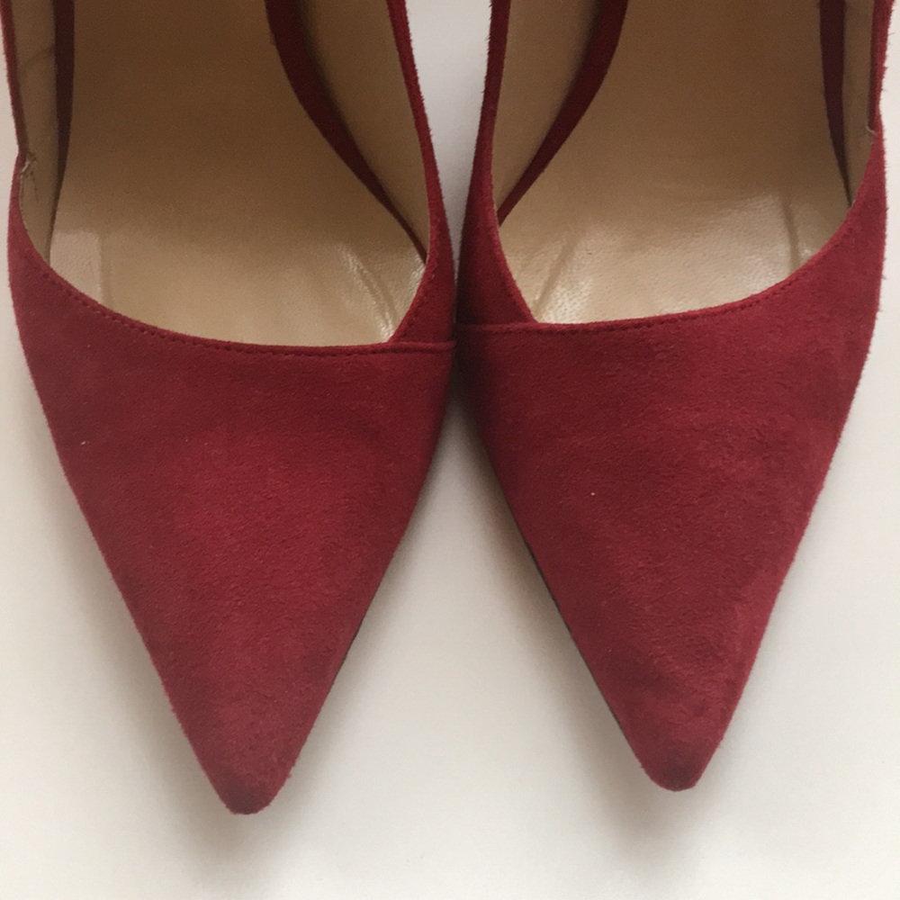 Saks Fifth Avenue pumps Brick red, size 7.5